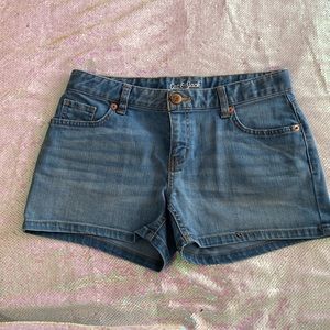 Cat & Jack Girl’s L PLUS Denim Shorts Stretch Adjustable